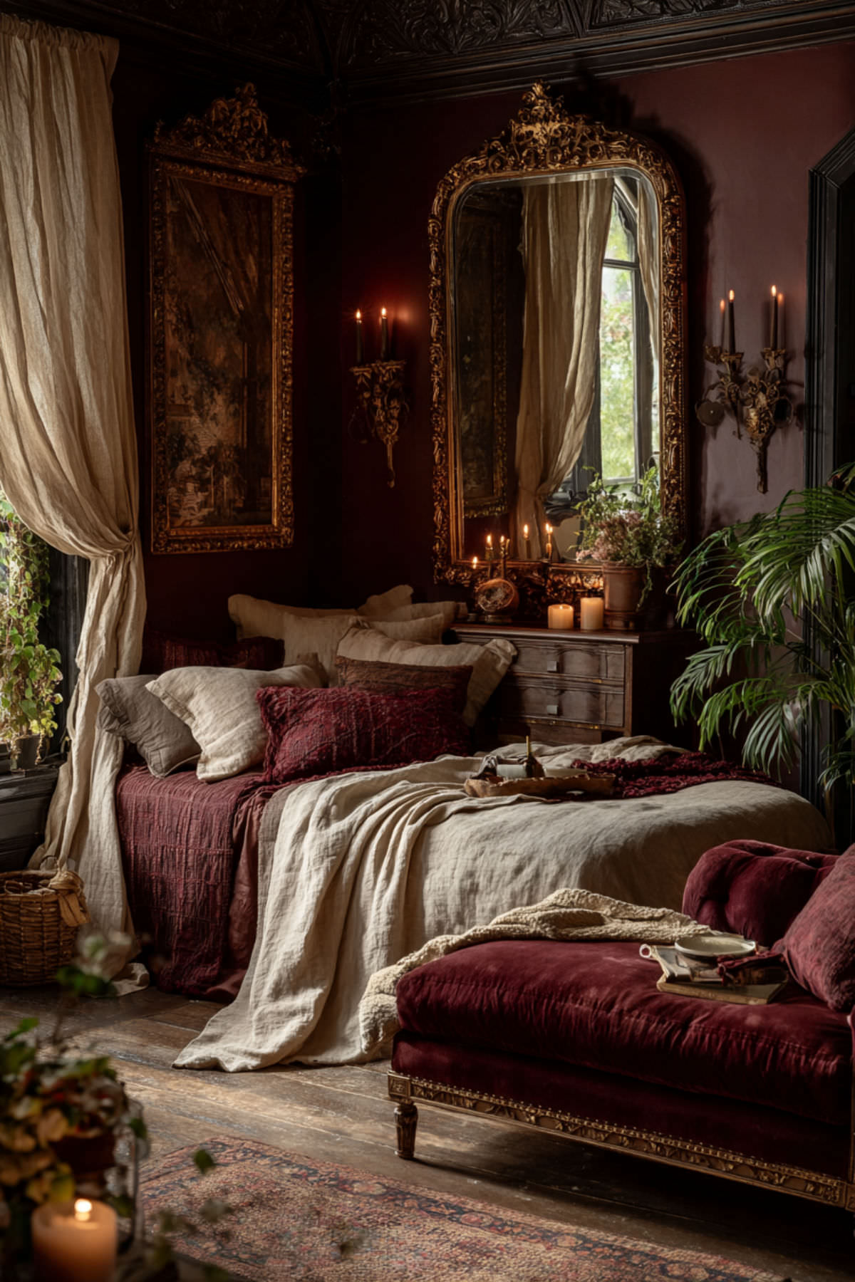 17 Dark Cozy Bedroom Aesthetic Ideas to Help With Menopausal Insomnia ...
