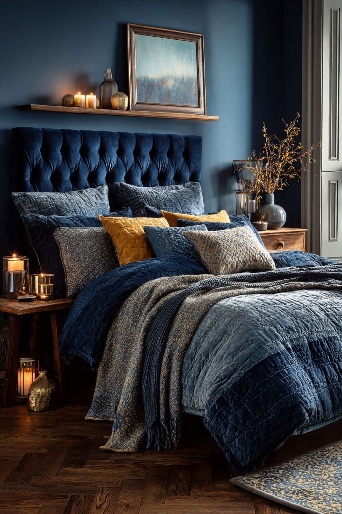 15 Cobalt Blue Bedroom Vibes for Enthusiasts of Deep Ocean Aesthetics — free download